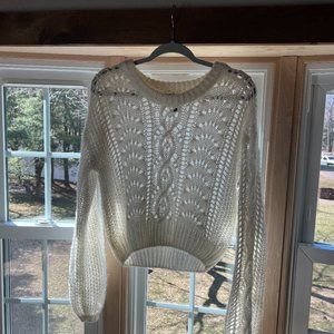 White Sweater by Moon and Madison